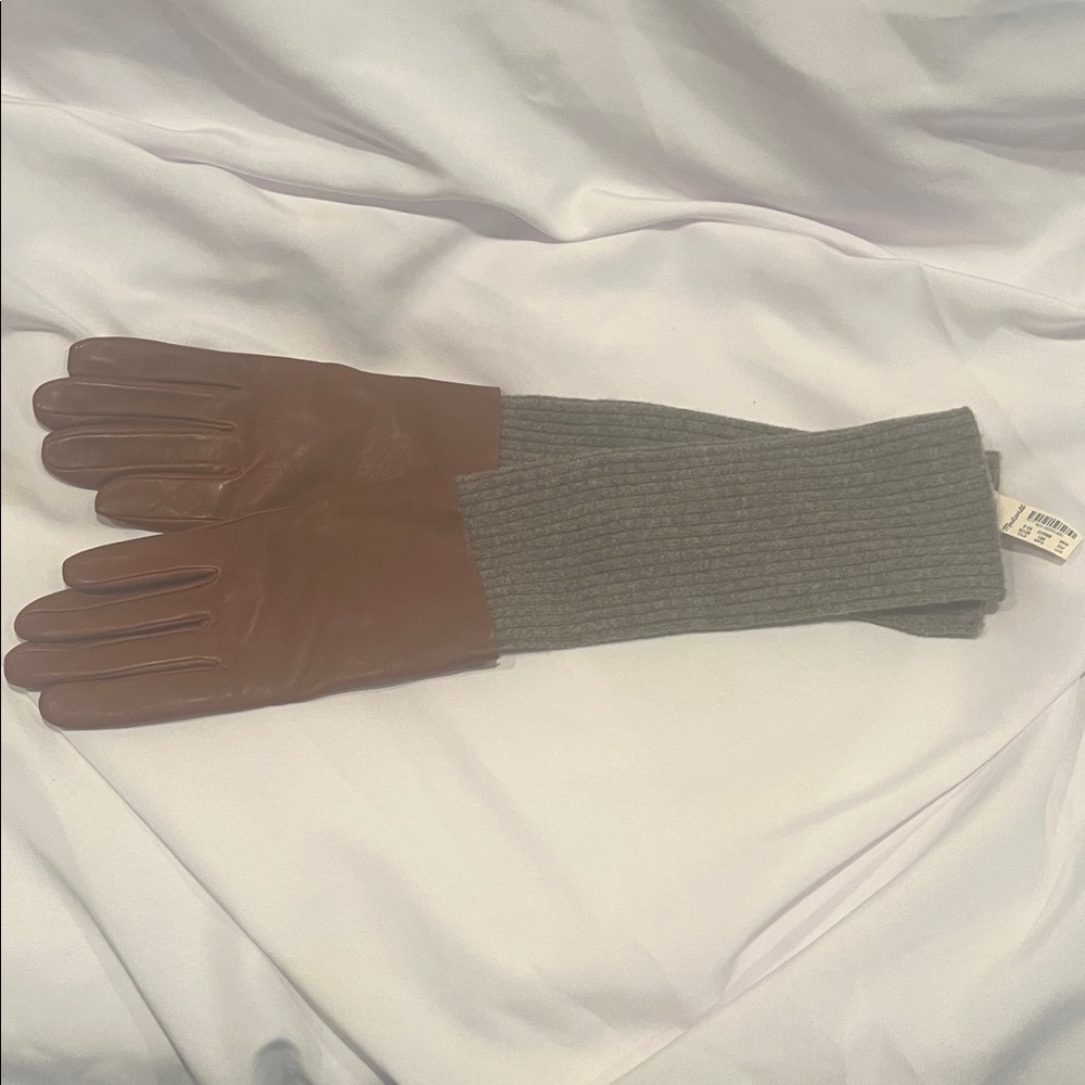 Madewell Brand New NWT Women’s Leather & Wool Gloves